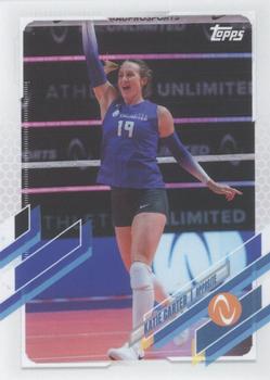 2021 Topps On-Demand Set #2 - Athletes Unlimited Volleyball #20 Katie Carter Front